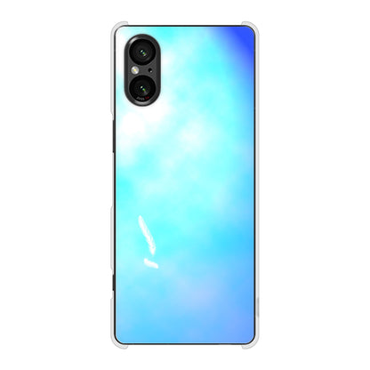 Xperia 5 V XQ-DE44 高画質仕上げ 背面印刷 ハードケースパステルアート