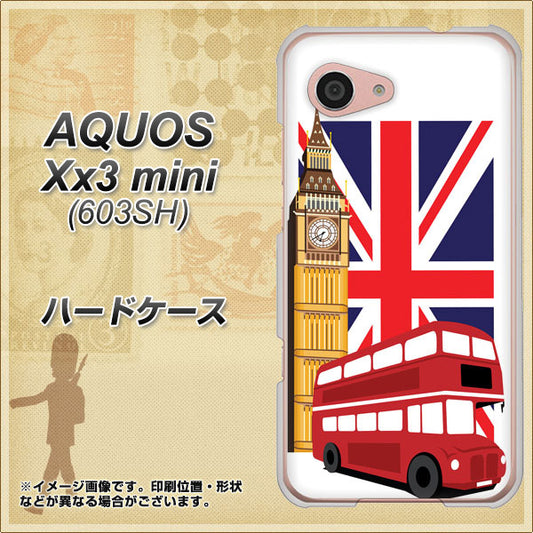 SoftBank アクオス Xx3 mini 603SH 高画質仕上げ 背面印刷 ハードケース【573 イギリス】