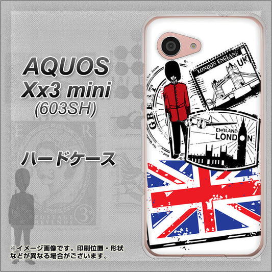 SoftBank アクオス Xx3 mini 603SH 高画質仕上げ 背面印刷 ハードケース【574 ＬＯＮＤＯＮ】