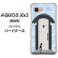 SoftBank アクオス Xx3 mini 603SH 高画質仕上げ 背面印刷 ハードケース【YA951 石ドア01】