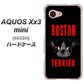SoftBank アクオス Xx3 mini 603SH 高画質仕上げ 背面印刷 ハードケース【YD853 ボストンテリア04】