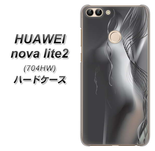 SoftBank HUAWEI nova lite 2 704HW 高画質仕上げ 背面印刷 ハードケース【566 ボディウォール】