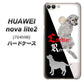SoftBank HUAWEI nova lite 2 704HW 高画質仕上げ 背面印刷 ハードケース【YD822 ラブラドールレトリバー03】