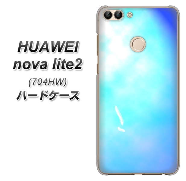 SoftBank HUAWEI nova lite 2 704HW 高画質仕上げ 背面印刷 ハードケース【YJ291 デザイン　光】