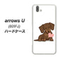 softbank arrows U 801FJ 高画質仕上げ 背面印刷 ハードケース【394 I love ダックス】