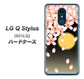 Y!mobile LG Q Stylus 801LG 高画質仕上げ 背面印刷 ハードケース【136 満月と夜桜】