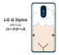 Y!mobile LG Q Stylus 801LG 高画質仕上げ 背面印刷 ハードケース【346 ひつじ】