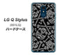 Y!mobile LG Q Stylus 801LG 高画質仕上げ 背面印刷 ハードケース【363 ドクロの刺青】