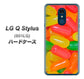 Y!mobile LG Q Stylus 801LG 高画質仕上げ 背面印刷 ハードケース【449 ジェリービーンズ】