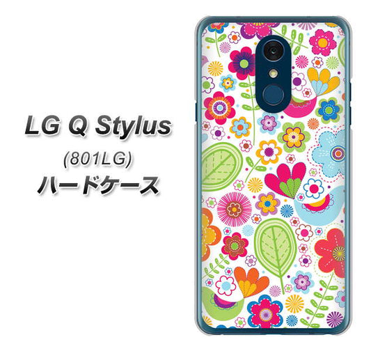 Y!mobile LG Q Stylus 801LG 高画質仕上げ 背面印刷 ハードケース【477 幸せな絵】