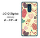 Y!mobile LG Q Stylus 801LG 高画質仕上げ 背面印刷 ハードケース【480 素朴なハート】