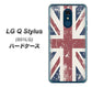 Y!mobile LG Q Stylus 801LG 高画質仕上げ 背面印刷 ハードケース【506 ユニオンジャック ビンテージ】