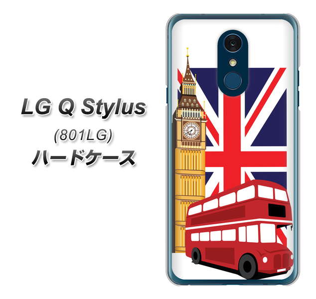 Y!mobile LG Q Stylus 801LG 高画質仕上げ 背面印刷 ハードケース【573 イギリス】