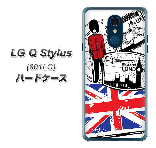 Y!mobile LG Q Stylus 801LG 高画質仕上げ 背面印刷 ハードケース【574 ＬＯＮＤＯＮ】