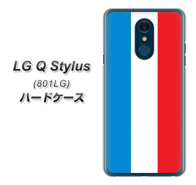 Y!mobile LG Q Stylus 801LG 高画質仕上げ 背面印刷 ハードケース【673 フランス】