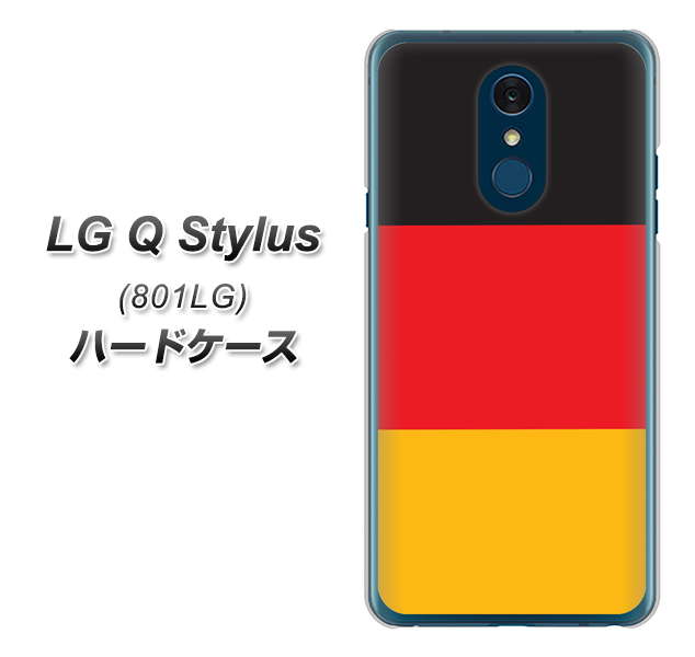 Y!mobile LG Q Stylus 801LG 高画質仕上げ 背面印刷 ハードケース【675 ドイツ】