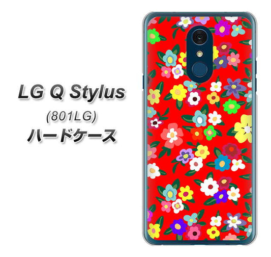 Y!mobile LG Q Stylus 801LG 高画質仕上げ 背面印刷 ハードケース【780 リバティプリントRD】