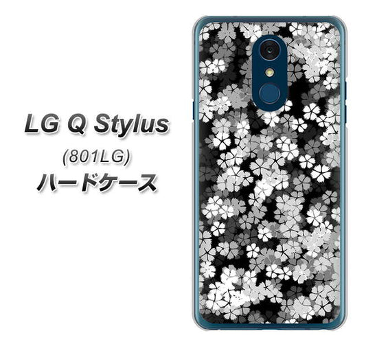 Y!mobile LG Q Stylus 801LG 高画質仕上げ 背面印刷 ハードケース【1332 夜桜】