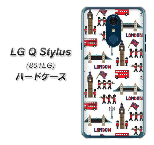 Y!mobile LG Q Stylus 801LG 高画質仕上げ 背面印刷 ハードケース【EK811 ロンドンの街】