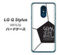Y!mobile LG Q Stylus 801LG 高画質仕上げ 背面印刷 ハードケース【IB921 サッカーボール】