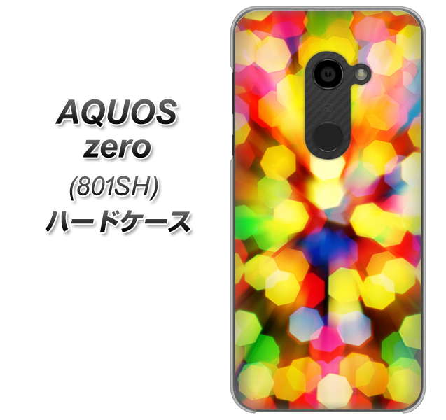 SoftBank アクオスゼロ 801SH 高画質仕上げ 背面印刷 ハードケース【VA874 未来へのワープ】