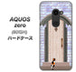 SoftBank アクオスゼロ 801SH 高画質仕上げ 背面印刷 ハードケース【YA952 石ドア02 素材クリア】