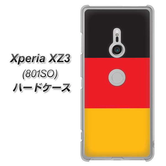 SoftBank エクスペリア XZ3 801SO 高画質仕上げ 背面印刷 ハードケース【675 ドイツ】