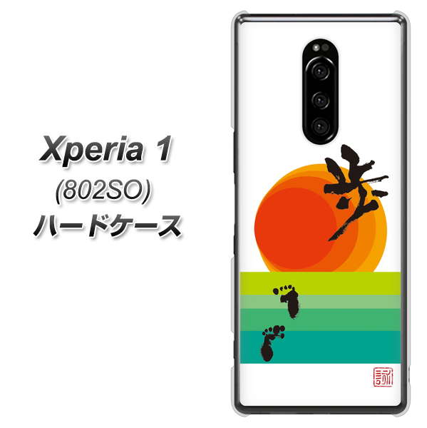 softbank エクスぺリア ワン 802SO 高画質仕上げ 背面印刷 ハードケース【OE809 歩ム】