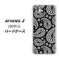 アローズ J 901FJ 高画質仕上げ 背面印刷 ハードケース【421 ベイズリー】