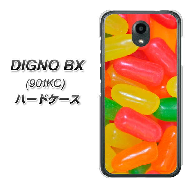 Softbank ディグノBX 901KC 高画質仕上げ 背面印刷 ハードケース【449 ジェリービーンズ】