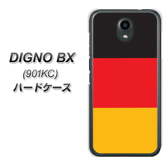 Softbank ディグノBX 901KC 高画質仕上げ 背面印刷 ハードケース【675 ドイツ】