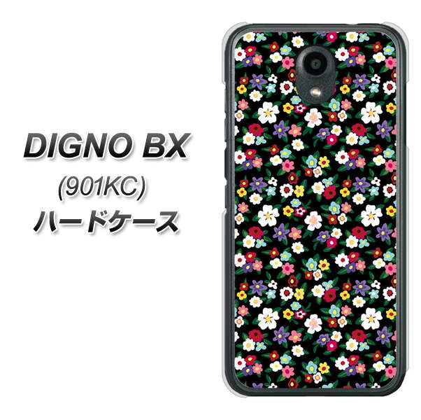 Softbank ディグノBX 901KC 高画質仕上げ 背面印刷 ハードケース【778 マイクロリバティプリントBK】