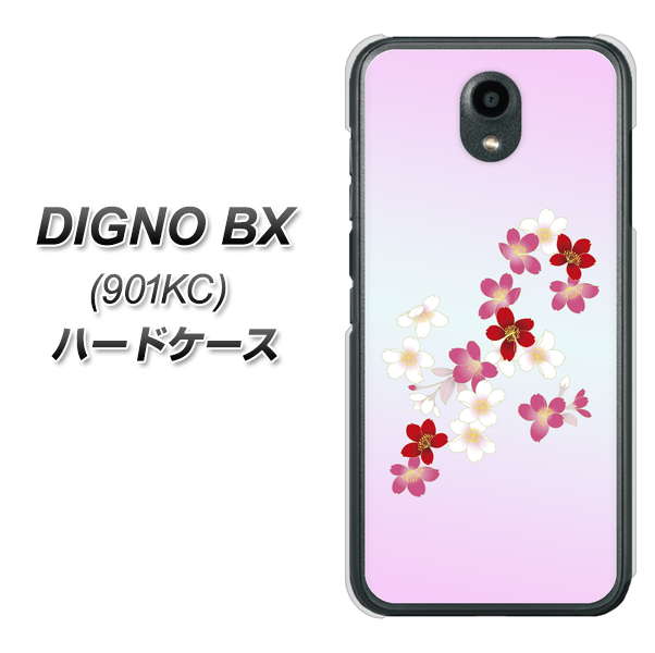 Softbank ディグノBX 901KC 高画質仕上げ 背面印刷 ハードケース【YJ320 桜 和】