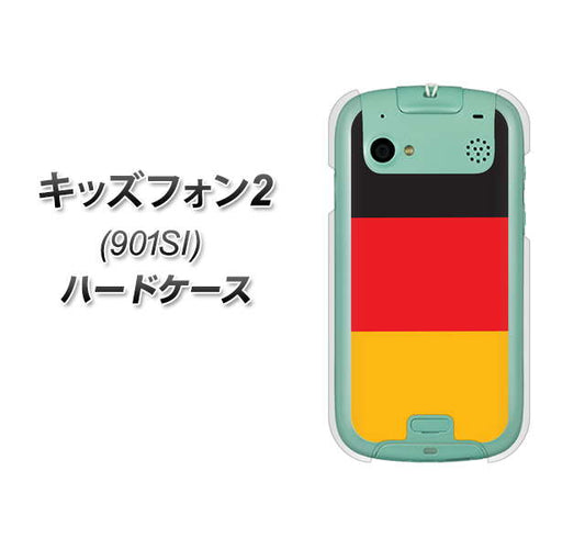 SoftBank キッズフォン2 901SI 高画質仕上げ 背面印刷 ハードケース【675 ドイツ】