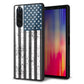 softbank エクスペリア5 901SO 強化ガラス＆TPUスマホケース ガラプリ【EK864 アメリカンフラッグビンテージ】