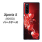 softbank エクスペリア5 901SO 高画質仕上げ 背面印刷 ハードケース【385 クリスタルな恋】