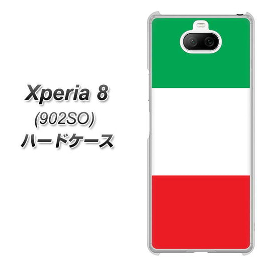 softbank エクスペリア8 902SO 高画質仕上げ 背面印刷 ハードケース【676 イタリア】