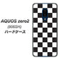 SoftBank アクオスゼロ2 906SH 高画質仕上げ 背面印刷 ハードケース【151 フラッグチェック】