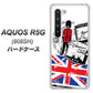 Softbank アクオス R5G 908SH 高画質仕上げ 背面印刷 ハードケース【574 ＬＯＮＤＯＮ】