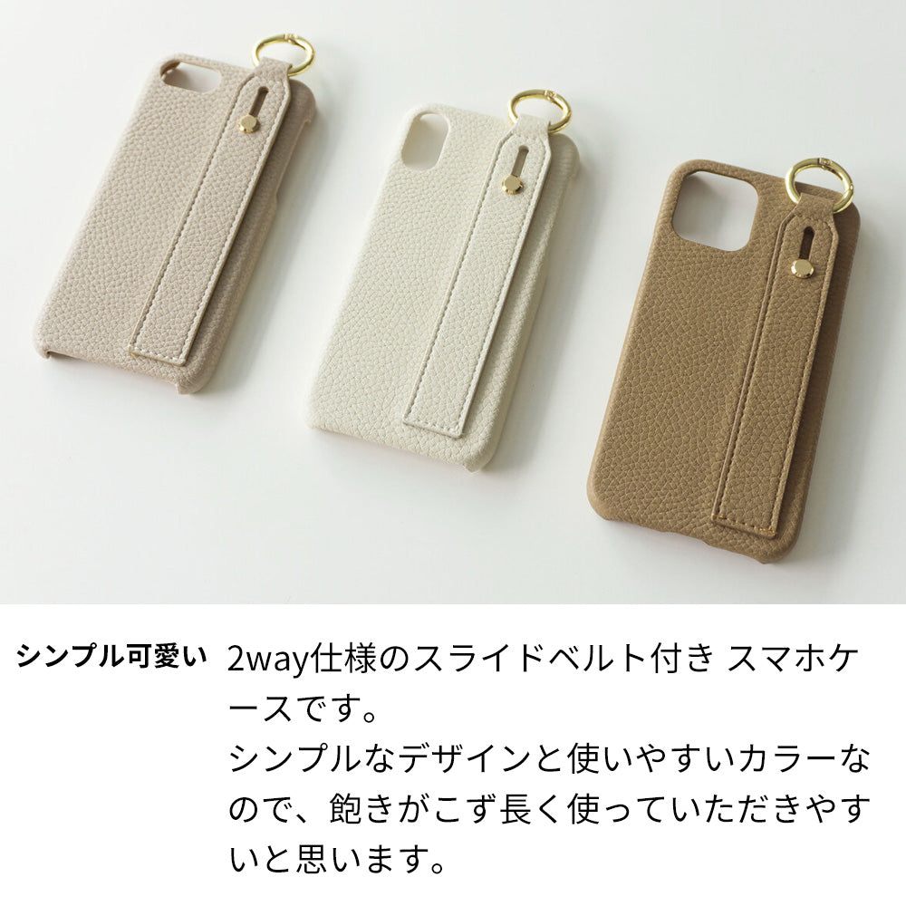 iPhone6s スマホケース ハードケース スライドベルト付き 落下防止