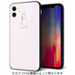 iPhone XS スマホケース 強化ガラス 背面ガラス Lady Rabbit