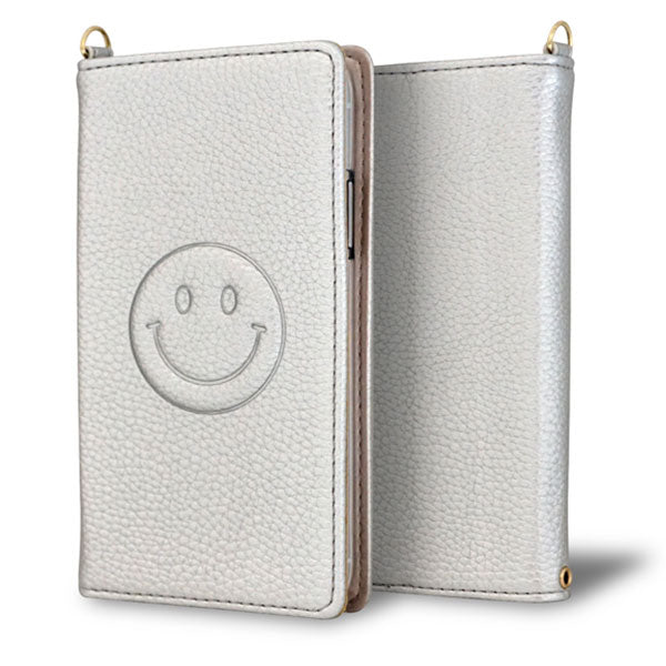 arrows We F-51B docomo スマホケース 手帳型 ニコちゃん 耐衝撃
