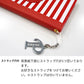 arrows We A101FC スマホケース 手帳型 ボーダー ニコちゃん スタンド付き