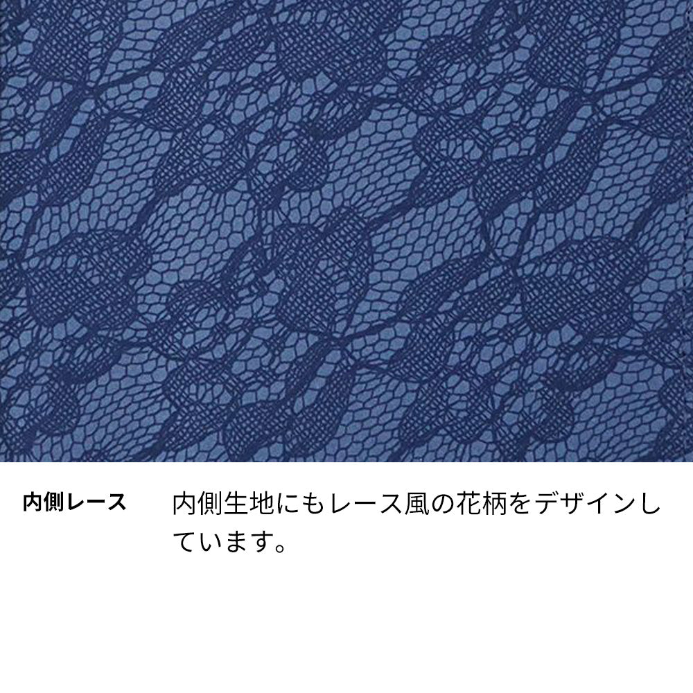 Galaxy S20+ 5G SC-52A docomo スマホケース 手帳型 デニム レース ミラー付 耐衝撃