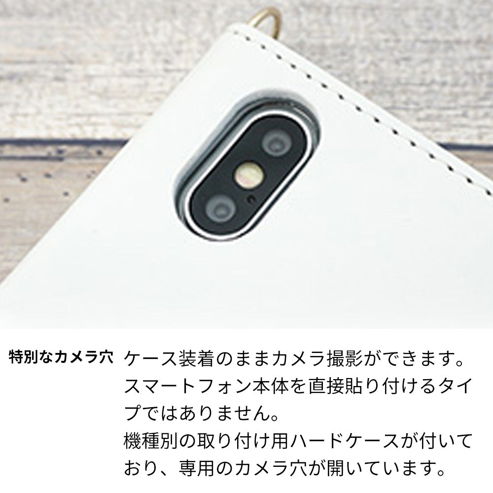Galaxy A53 5G SCG15 au スマホケース 手帳型 三つ折りタイプ レター型 ツートン