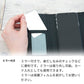 AQUOS wish SHG06 au スマホケース 手帳型 三つ折りタイプ レター型 ツートン モノトーンカラー 花柄