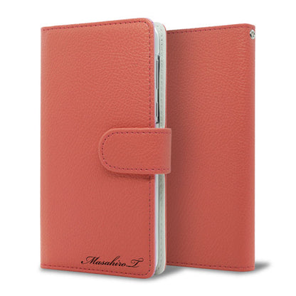 Redmi Note 9S 【名入れ】レザーハイクラス 手帳型ケース 耐衝撃