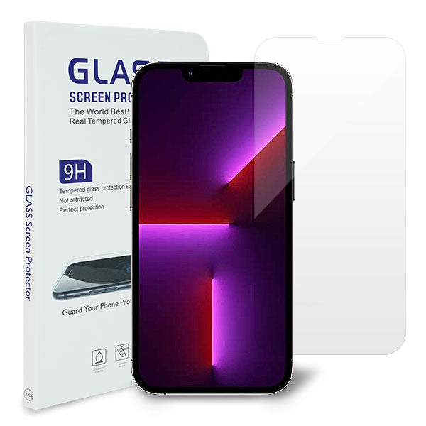 iPhone13 Pro 強化ガラス液晶保護フィルム 0.5mm 表面硬度9H 衝撃吸収 指紋防止 防水