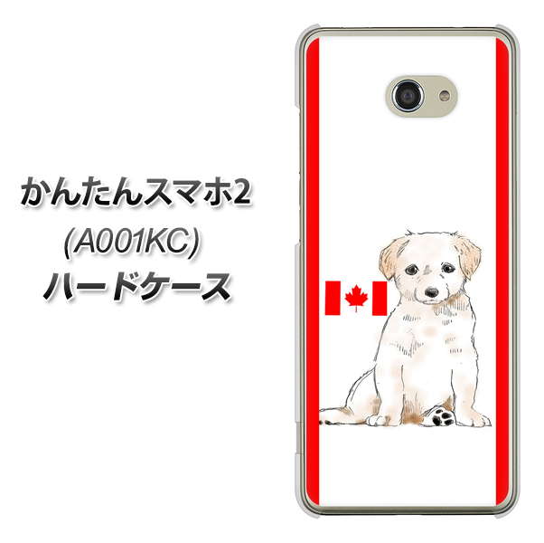 Y!mobile かんたんスマホ2 A001KC 高画質仕上げ 背面印刷 ハードケース【YD824 ラブラドールレトリバー05】