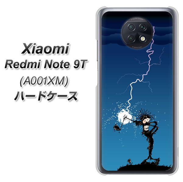SoftBank Xiaomi（シャオミ）Redmi Note 9T A001XM 高画質仕上げ 背面印刷 ハードケース【417 ゴルファーの苦難】